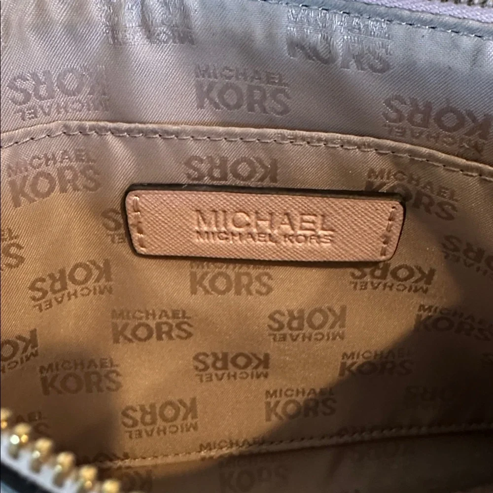 Micheal Kors Pink Studded Clutch